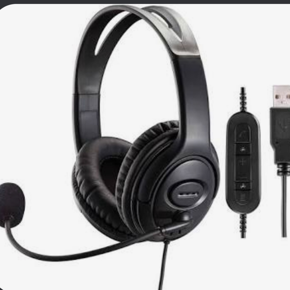 BeeBang USB Headset BNG806DUC With Noise Cancelling Bee Bang